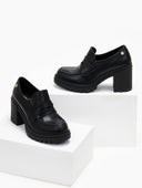 Loafers chunky με τακούνι Xti 141682 - Μαύρο - thefashionproject.gr - Xti Footwear