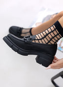 Loafers chunky με τακούνι Xti 171342 - Μαύρο - thefashionproject.gr - Refresh