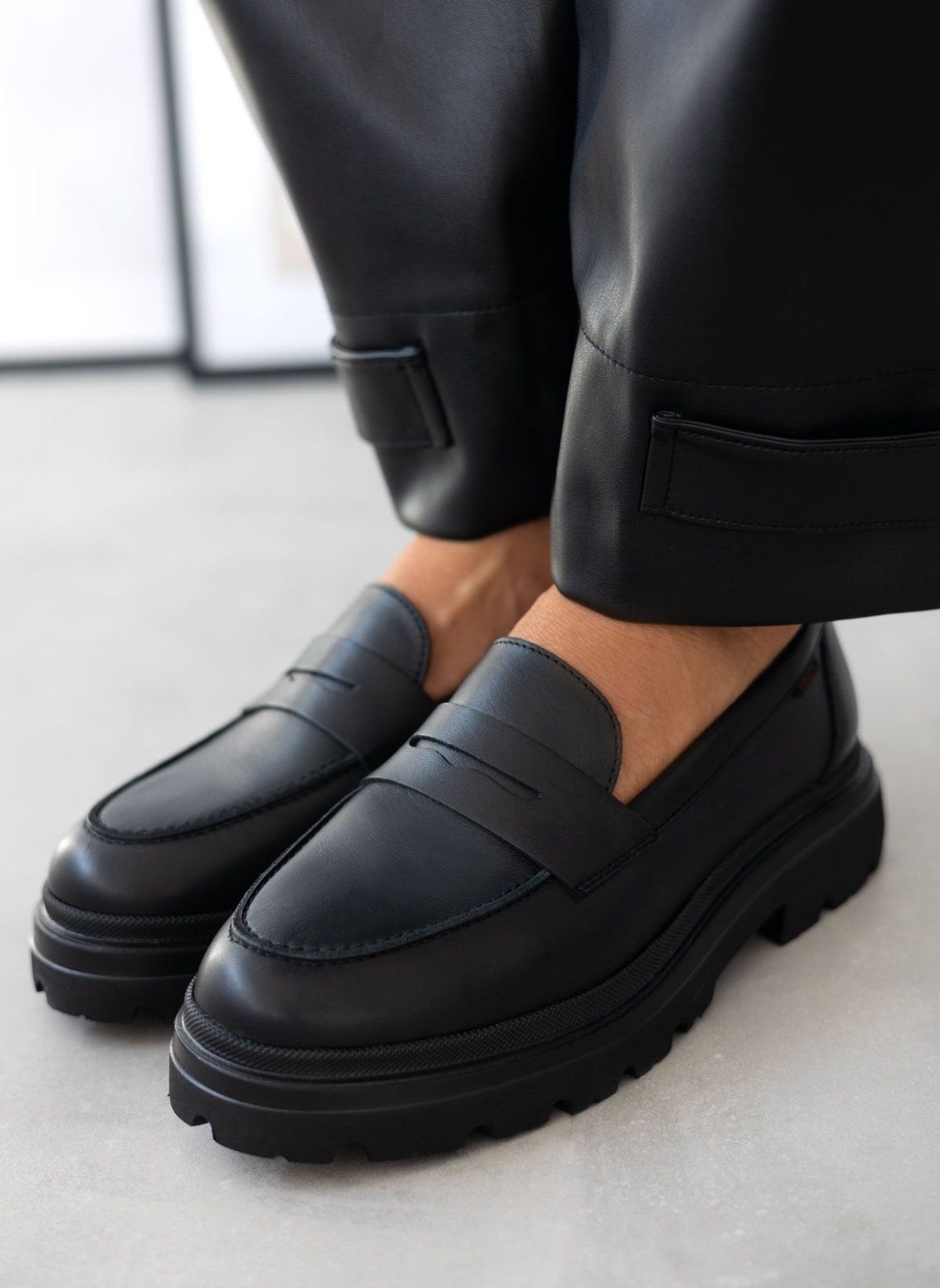 Loafers δερμάτινα chunky Ragazza 0181 - Μαύρο - thefashionproject.gr - RAGAZZA