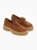 Loafers δερμάτινα chunky Ragazza 0307 - Ταμπά - thefashionproject.gr - RAGAZZA
