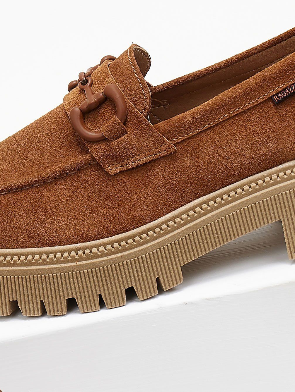 Loafers δερμάτινα chunky Ragazza 0307 - Ταμπά - thefashionproject.gr - RAGAZZA