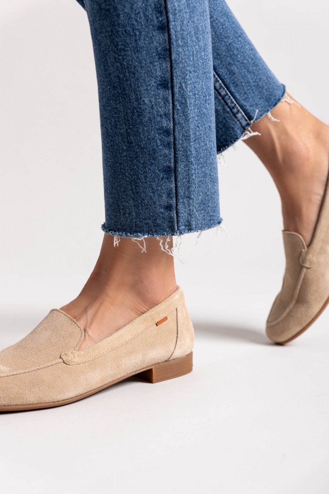 Loafers φλατ καστόρινα Ragazza 0400 - Μπεζ - thefashionproject.gr - RAGAZZA