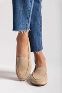 Loafers φλατ καστόρινα Ragazza 0400 - Μπεζ - thefashionproject.gr - RAGAZZA