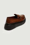 Loafers flatforms με αγκράφα - Ταμπά - thefashionproject.gr - La Coquette