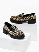 Loafers με print Estil - Leopard - thefashionproject.gr - Estil