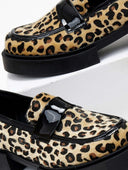 Loafers με print Estil - Leopard - thefashionproject.gr - Estil