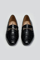 Loafers με print TFP - Μαύρο - thefashionproject.gr - TFP