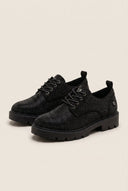 Xti Footwear - Loafers Strass Lace Up - Black