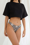Seamless Thong Brief - Brown