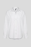 ONLY - Long Shirt Curved Hem - White