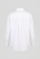 ONLY - Long Shirt Curved Hem - White