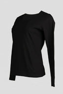 The Fashion Project - Long Sleeve Top Crew Neck - Black