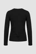 The Fashion Project - Long Sleeve Top Crew Neck - Black