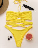 Μαγιό μπικίνι ριπ 