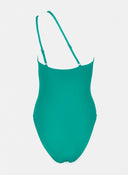 Μαγιό ολόσωμο με έναν ώμο - Σμαραγδί - thefashionproject.gr - Modern ocean