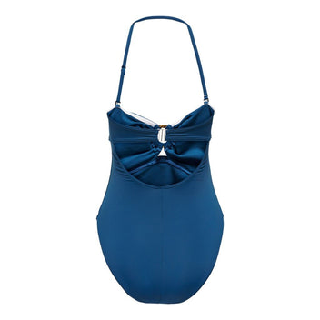Μαγιό ολόσωμο strapless ONLY 15314714 - Μπλε - thefashionproject.gr - ONLY