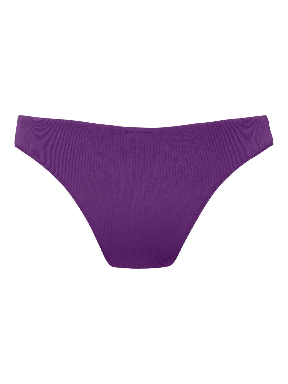Μαγιό v slip ψηλόμεσο ONLY 15314671 - Μωβ - thefashionproject.gr - ONLY