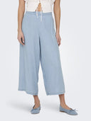 Μακριά κιλότ με denim όψη ONLY 15337936 - Γαλάζιο - thefashionproject.gr - ONLY