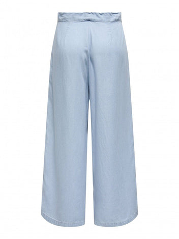 Μακριά κιλότ με denim όψη ONLY 15337936 - Γαλάζιο - thefashionproject.gr - ONLY