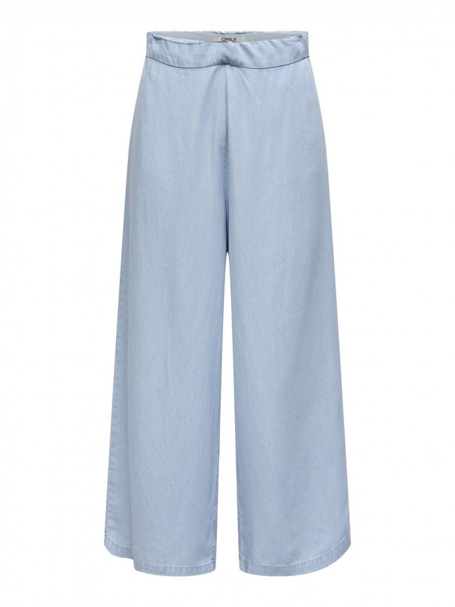 Μακριά κιλότ με denim όψη ONLY 15337936 - Γαλάζιο - thefashionproject.gr - ONLY