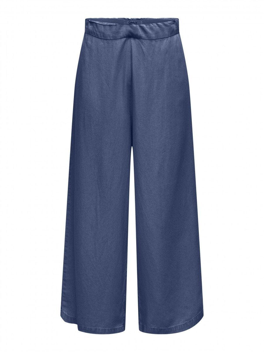 Μακριά κιλότ με denim όψη ONLY 15337936 - Μπλε denim - thefashionproject.gr - ONLY