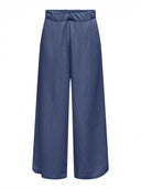 Μακριά κιλότ με denim όψη ONLY 15337936 - Μπλε denim - thefashionproject.gr - ONLY