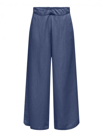 Μακριά κιλότ με denim όψη ONLY 15337936 - Μπλε denim - thefashionproject.gr - ONLY