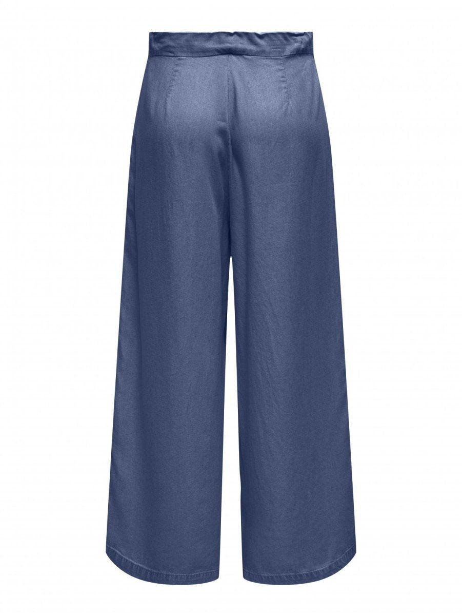Μακριά κιλότ με denim όψη ONLY 15337936 - Μπλε denim - thefashionproject.gr - ONLY