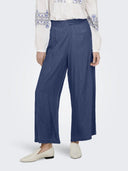 Μακριά κιλότ με denim όψη ONLY 15337936 - Μπλε denim - thefashionproject.gr - ONLY