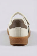 Ideal shoes - Mary Jane Sneakers - Beige Matte