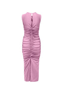ONLY - Maxi Dress Cut Out Detail - Pink