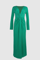 The Fashion Project - Maxi Dress Knot Detail - Green