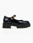 Μπαλαρίνες chunky φλωρεντίκ Mary Janes TFP - Μαύρο - thefashionproject.gr - TFP