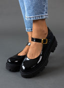 Μπαλαρίνες chunky φλωρεντίκ Mary Janes TFP - Μαύρο - thefashionproject.gr - TFP