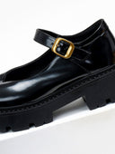 Μπαλαρίνες chunky φλωρεντίκ Mary Janes TFP - Μαύρο - thefashionproject.gr - TFP