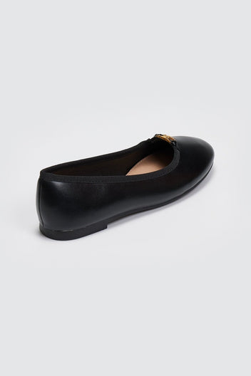 Μπαλαρίνες φλατ basic ERYNN - Μαύρο - thefashionproject.gr - ERYNN