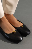 Μπαλαρίνες φλατ basic ERYNN - Μαύρο - thefashionproject.gr - ERYNN