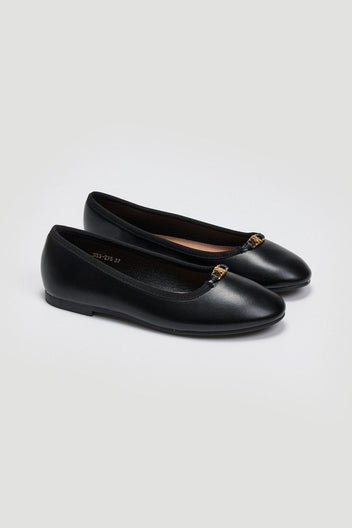 Μπαλαρίνες φλατ basic ERYNN - Μαύρο - thefashionproject.gr - ERYNN