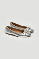 Μπαλαρίνες καπιτονέ με πέρλα ERYNN - Ασημί - thefashionproject.gr - ERYNN