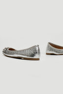 Μπαλαρίνες καπιτονέ με πέρλα ERYNN - Ασημί - thefashionproject.gr - ERYNN