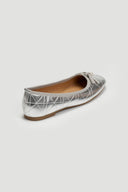 Μπαλαρίνες καπιτονέ με πέρλα ERYNN - Ασημί - thefashionproject.gr - ERYNN