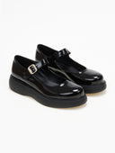 Μπαλαρίνες λουστρίνι Mary Jane Estil - Μαύρο - thefashionproject.gr - Estil