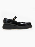 Μπαλαρίνες λουστρίνι Mary Jane Estil - Μαύρο - thefashionproject.gr - Estil
