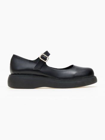 Μπαλαρίνες Mary Jane Estil - Μαύρο - thefashionproject.gr - Estil