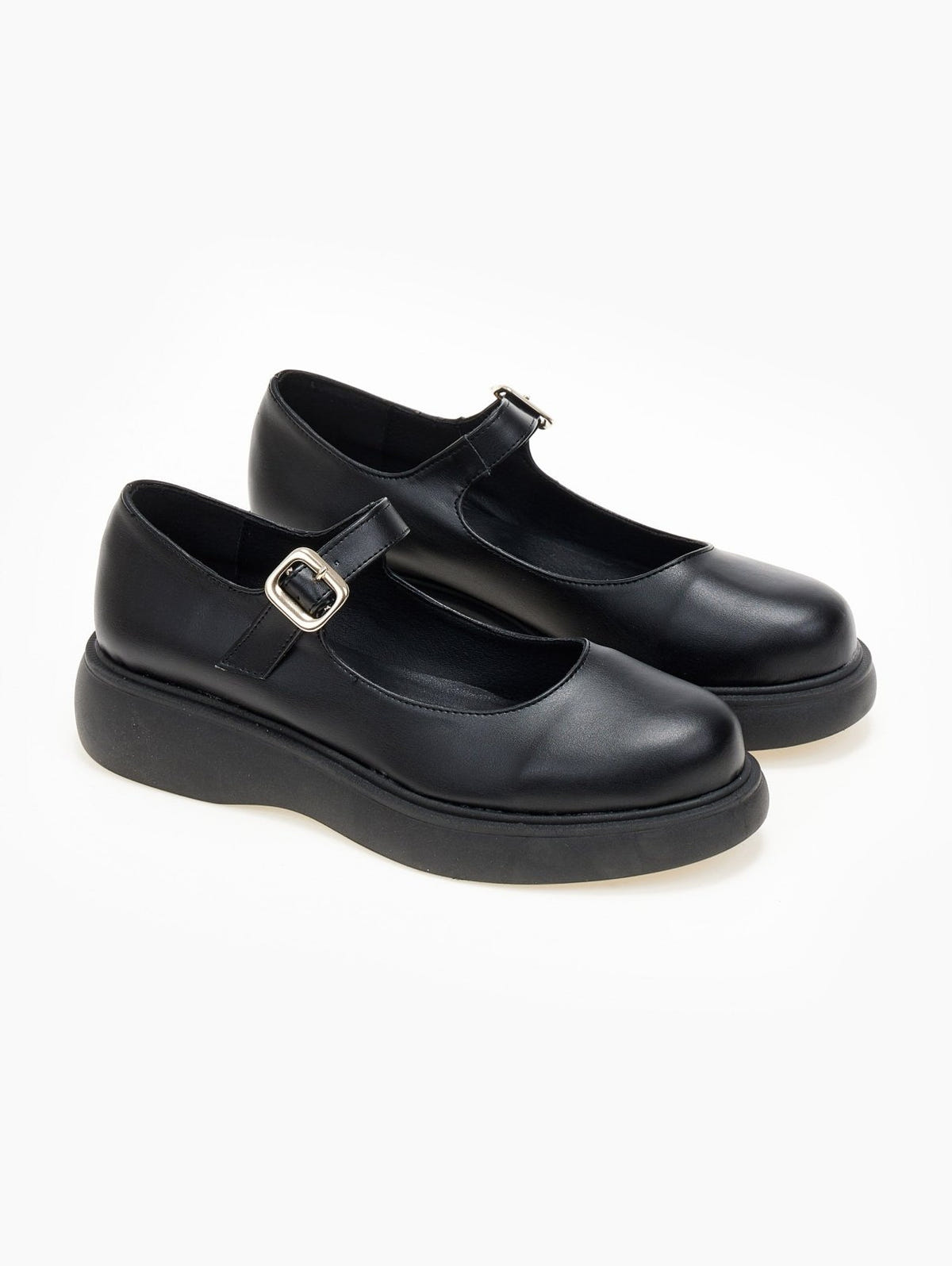 Μπαλαρίνες Mary Jane Estil - Μαύρο - thefashionproject.gr - Estil