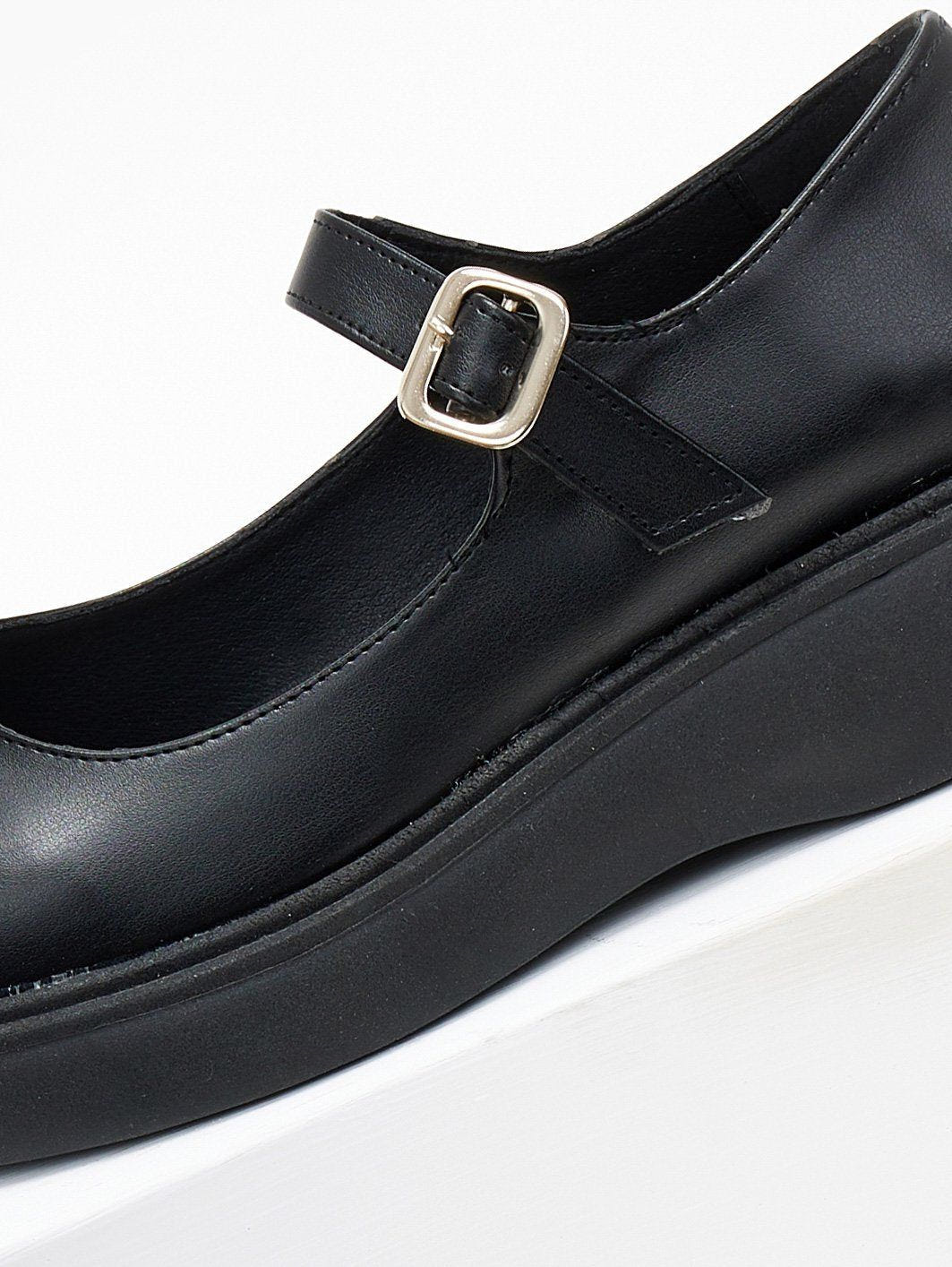 Μπαλαρίνες Mary Jane Estil - Μαύρο - thefashionproject.gr - Estil