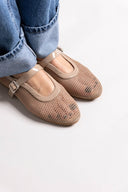 Μπαλαρίνες με διάτρητο σχέδιο ERYNN - Τάουπε - thefashionproject.gr - ERYNN