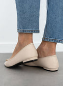 Μπαλαρίνες με φιογκάκι - Μπεζ - thefashionproject.gr - Super Mode