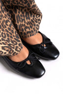Μπαλαρίνες με κορδονάκι ERYNN - Μαύρο - thefashionproject.gr - ERYNN