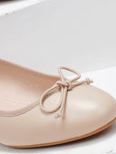 Μπαλαρίνες με τακούνι - Μπεζ - thefashionproject.gr - CM Paris